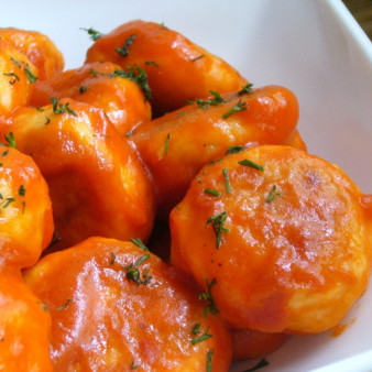 Котлеты рыбные в томатном соусе