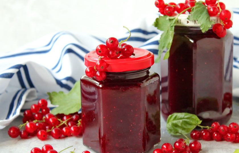 1. Этап. Джем из красной смородины с пектином: Приятного аппетита!