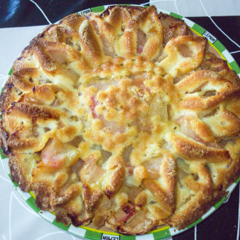 Пирог в силиконовой форме