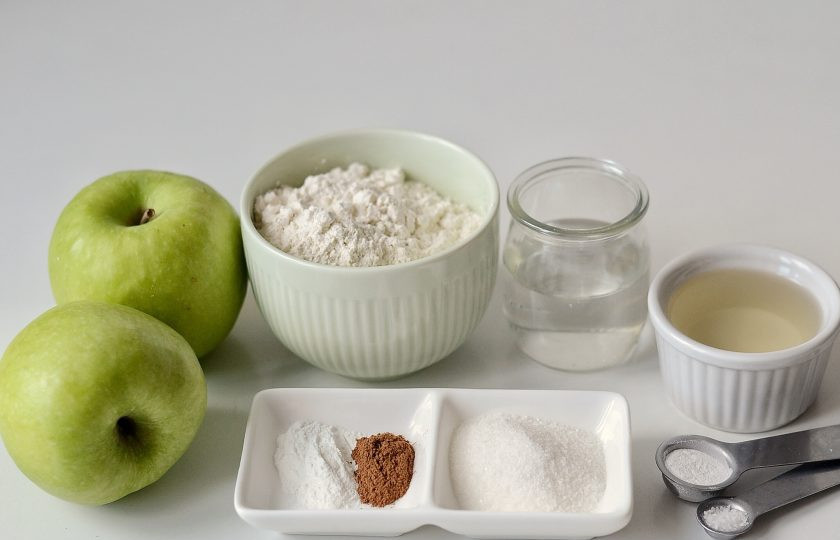 1. Этап. Постные галеты: Подготовьте все ингредиенты.