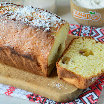 Кекс с крыжовником