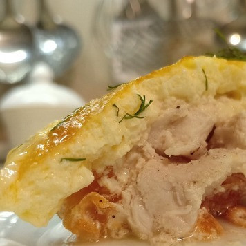 1. Этап. Запеканка из курицы с помидорами: Приятного аппетита!