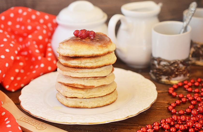 1. Этап. Американские панкейки с корицей: 8. Приятного аппетита!