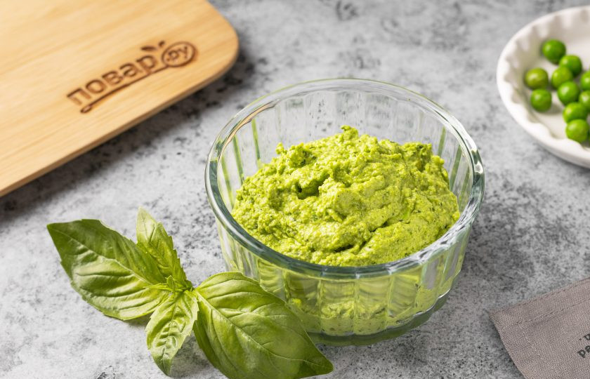 1. Этап. Песто из горошка: Песто из горошка готово!