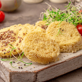 Кето-хлеб в микроволновке