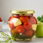 Помидоры с яблоками на зиму