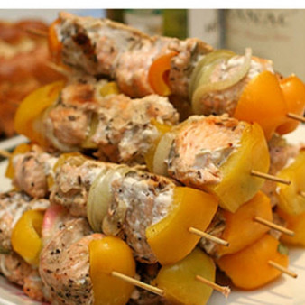 Шашлык из осетра