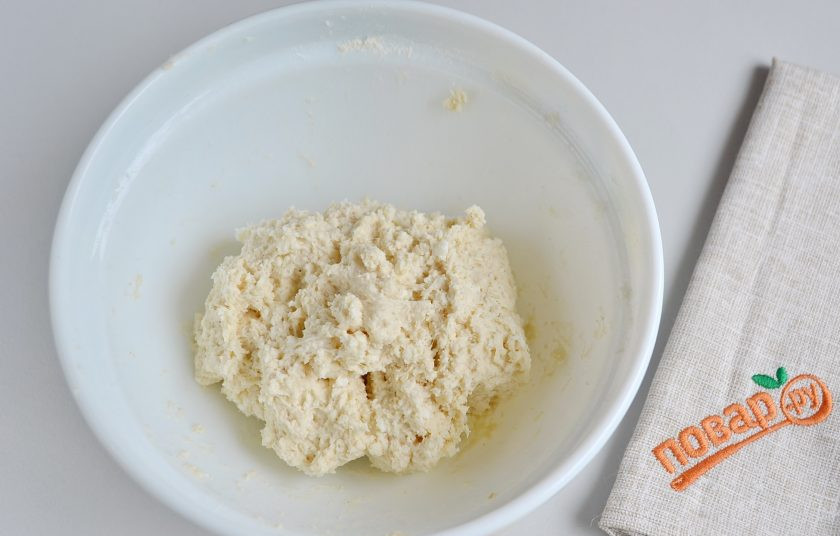 1. Этап. Диетические йогуртовые булочки: 5. Тесто готово!