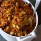 Chesapeake Bay Sausage and Crab Stuffing
