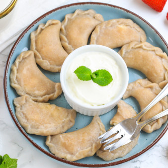 Вареники на гречневой муке