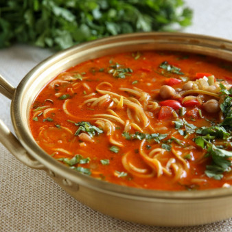 Spicy Coconut Curry Ramen