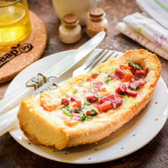 Омлет в багете