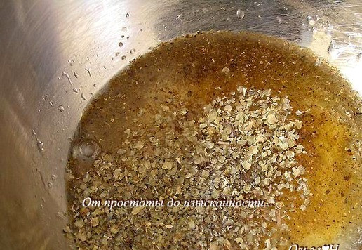 1. Этап. Зеленый салат с авокадо и орешками: Для заправки смешайте все ингредиенты.