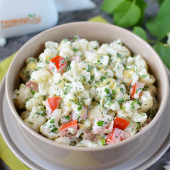 Салат с цветной капустой и сыром