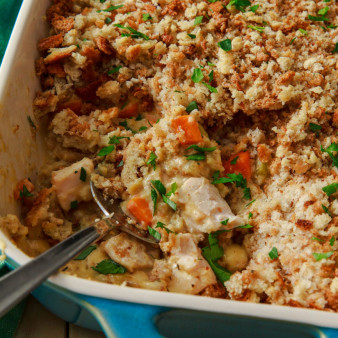 Chicken Stuffing Casserole