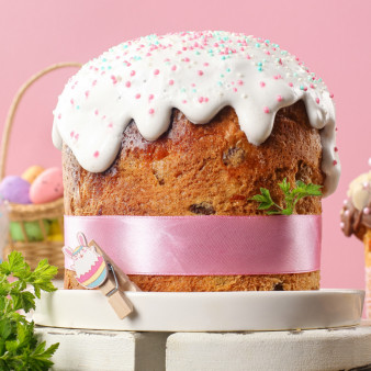 Пасхальный кулич на живых дрожжах