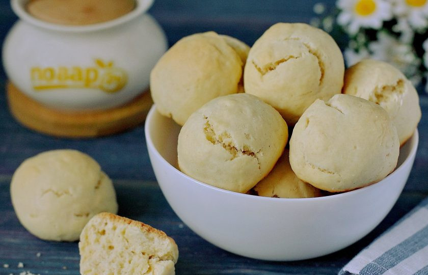 1. Этап. Печенье на молоке: Приятного чаепития!