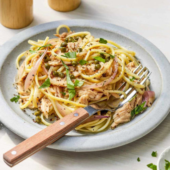 Linguine With Tuna and Capers