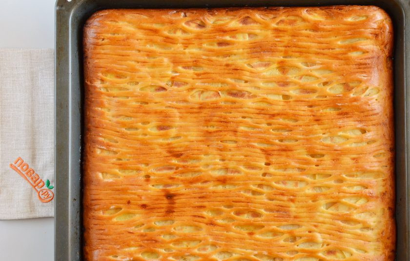 1. Этап. Пирог с картошкой: Пирог готов!