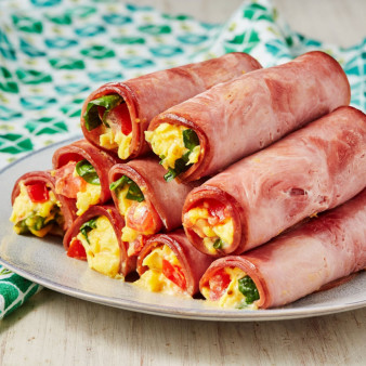 Ham Egg & Cheese Roll-Ups