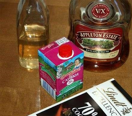 1. Этап. Коктейль с бренди: 1. Берем все ингредиенты для приготовления.