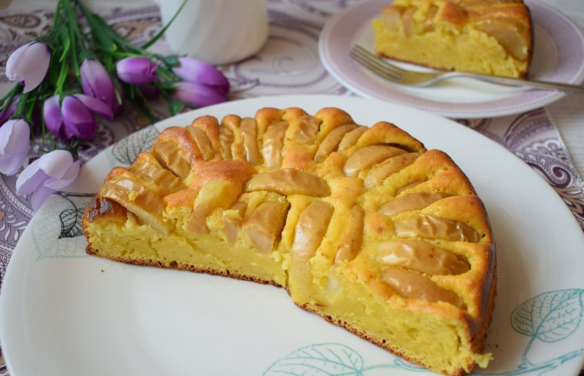 1. Этап. Яблочный пирог по старинному рецепту: Приятного чаепития!