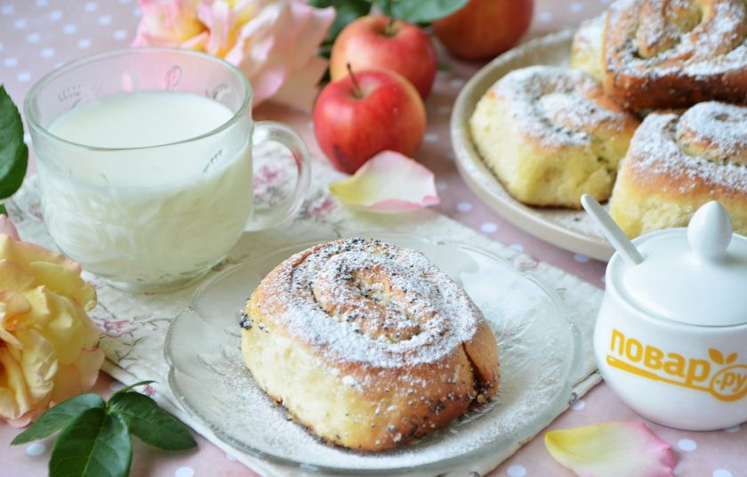 1. Этап. Французские булочки: 10. Готовые булочки остудите и пробуйте!