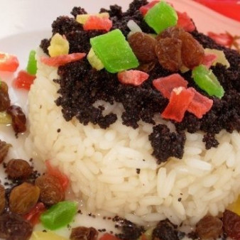 Кутья с рисом и изюмом