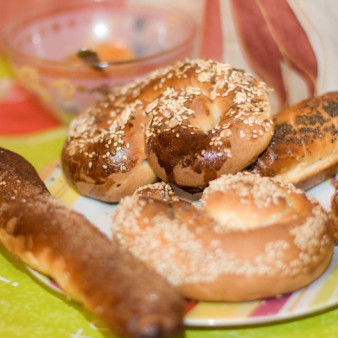 Булочки с черносливом