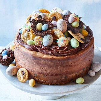 Cookie dough cheesecake