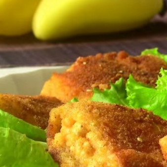 Фаршированный перец с творогом и брынзой