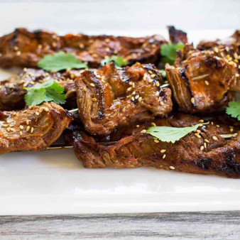 Korean Beef Skewers