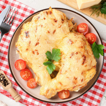 Куриные ножки со сметаной и сыром