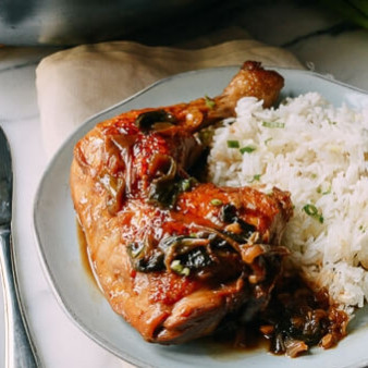 Курица в устричном соусе