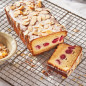 Raspberry Almond Pound Cake
