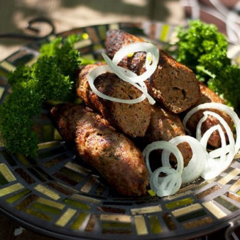 Люля-кебаб на костре