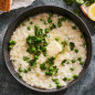 Baked Risotto with Lemon, Peas & Parmesan