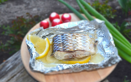 1. Этап. Пеленгас на мангале: Мой пеленгас на мангале провел примерно 30 минут. Но время зависит от жара и размера кусочков. Приятного аппетита!