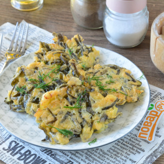 Котлеты из морской капусты