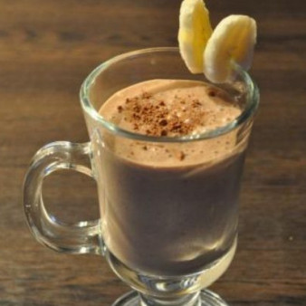 Бананово-шоколадный коктейль