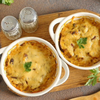 Жульен из куриной печени