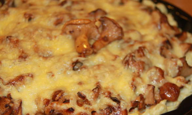 1. Этап. Лисички, запеченные в духовке: Приятного аппетита!