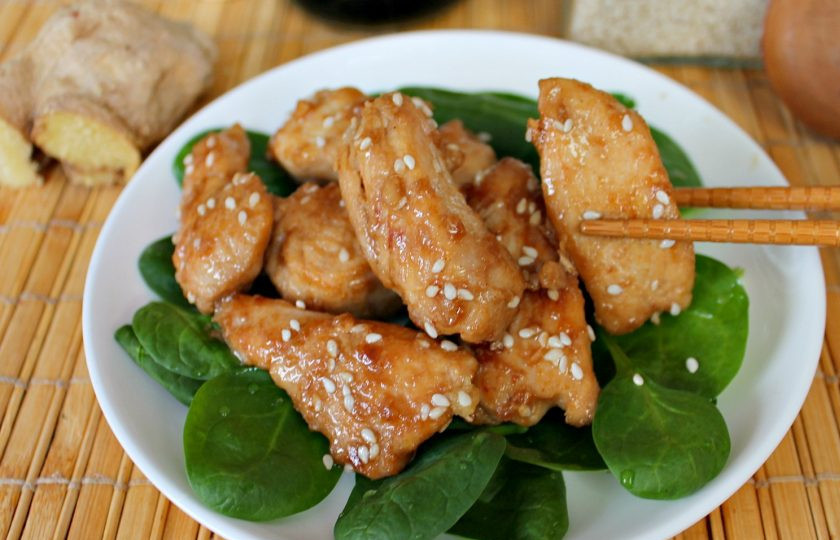 1. Этап. Куриная грудка по-восточному: Подавайте блюдо горячим, со свежей зеленью. Приятного аппетита!