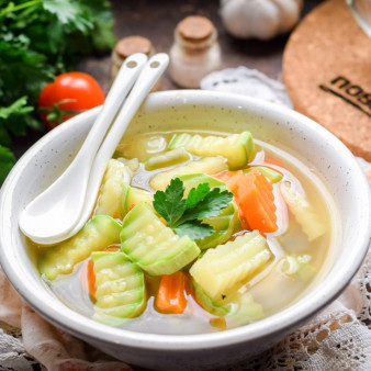 Суп из кабачков в мультиварке