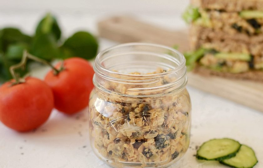 1. Этап. Веганский тунец: Веганский тунец готов, приятного аппетита!