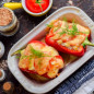Перцы фаршированные куриной грудкой в духовке