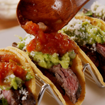 Grilled Skirt Steak Tacos