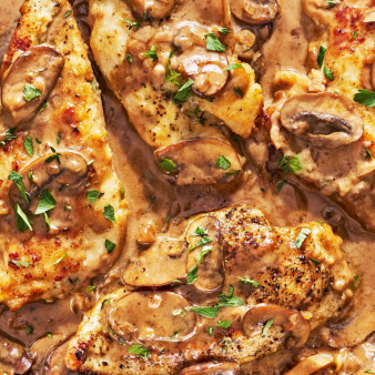 Creamy Chicken Marsala
