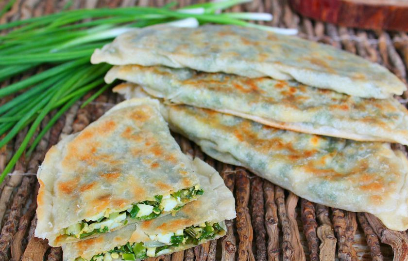 1. Этап. Чуду с зеленым луком: Чуду с зеленым луком подаем к столу. Приятного аппетита!