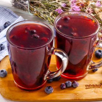 Кисель из голубики